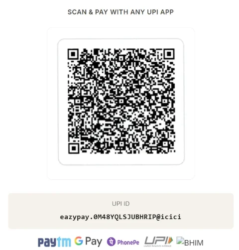Large Marketyard Foundation UPI QR Code